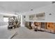 A living room under renovation with exposed walls and utilities at 11435 2Nd E St, Treasure Island, FL 33706