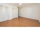 Bright bedroom with wood flooring and double closets at 14052 89Th Ave, Seminole, FL 33776