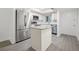 Modern kitchen with stainless steel appliances and granite countertops at 1524 Lakeview Rd # 305, Clearwater, FL 33756