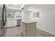 Modern kitchen with stainless steel appliances and granite countertops at 1524 Lakeview Rd # 305, Clearwater, FL 33756