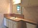 Bathroom with vanity, sink, and shower/tub combo at 237 Orduna Dr, North Port, FL 34287