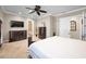 Large bedroom with two dressers and a queen-size bed at 249 Dogwood Trce, Tarpon Springs, FL 34688