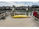 Private dock with kayak and seating, offering waterfront access at 322 Boca Ciega Point N Blvd, St Petersburg, FL 33708