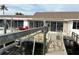 Private dock with boat lift and access to home at 322 Boca Ciega Point N Blvd, St Petersburg, FL 33708