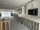 Kitchen under construction, showing new cabinets and flooring at 322 Boca Ciega Point N Blvd, St Petersburg, FL 33708
