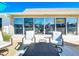 Spacious patio with fire pit and water views at 322 Boca Ciega Point N Blvd, St Petersburg, FL 33708