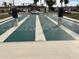 Multiple shuffleboard courts with solar lighting at 322 Boca Ciega Point N Blvd, St Petersburg, FL 33708