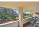 Spacious balcony overlooks a lush golf course at 36750 Us Highway 19 N # 13301, Palm Harbor, FL 34684