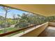 Peaceful balcony overlooking the golf course at 36750 Us Highway 19 N # 13301, Palm Harbor, FL 34684