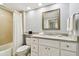 Bathroom with vanity, toilet, and bathtub at 36750 Us Highway 19 N # 13301, Palm Harbor, FL 34684