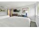 Guest bedroom with two twin beds and TV at 36750 Us Highway 19 N # 13301, Palm Harbor, FL 34684