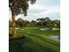 Scenic golf course with lush greens and mature trees at 36750 Us Highway 19 N # 15118, Palm Harbor, FL 34684