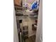 Well-organized closet with wire shelving, providing ample storage space at 825 46Th N St, St Petersburg, FL 33713