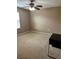 Bright bedroom with ceiling fan and neutral carpeting at 1102 Lake Highview Ln, Brandon, FL 33510