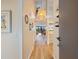 Bright and spacious entryway with hardwood floors and high ceilings at 1111 N Bayshore Blvd # F6, Clearwater, FL 33759