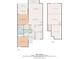 Two-story floor plan with open loft, 2 bedrooms and balcony at 1111 N Bayshore Blvd # F6, Clearwater, FL 33759