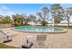 Inviting community pool with ample lounge space at 1111 N Bayshore Blvd # F6, Clearwater, FL 33759
