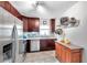 Updated kitchen, stainless steel appliances, granite countertops at 1230 32Nd N St, St Petersburg, FL 33713