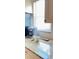 Kitchen counter with coffee maker and mugs at 320 Medallion Blvd # D, Madeira Beach, FL 33708