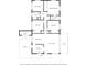 Detailed floor plan showcasing the layout of the home including bedrooms, bathrooms, and living areas at 51 Lexington Dr, Dunedin, FL 34698