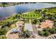 Community playground with play structures and splash pad at 6232 Sea Air Dr, Apollo Beach, FL 33572