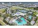 Community pool with water slide and clubhouse at 6232 Sea Air Dr, Apollo Beach, FL 33572