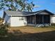 Screened porch overlooks a spacious backyard at 6543 Barcelona Blvd, Brooksville, FL 34602