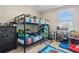 Bedroom with bunk beds and ample closet space at 6944 Towne Lake Rd, Riverview, FL 33578