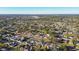 Aerial view of residential neighborhood showcasing numerous homes and lush landscaping at 718 40Th Ne Ave, St Petersburg, FL 33703