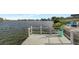 Private dock with access to the lake at 7643 Vienna Ln, Port Richey, FL 34668
