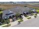 Luxury townhouses with attached garages and lush landscaping at 10374 Echo Dock Loop, San Antonio, FL 33576