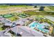 Community features large pool, tennis & pickleball courts at 10374 Echo Dock Loop, San Antonio, FL 33576