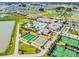 Community features a large pool, tennis courts, and pickleball at 10374 Echo Dock Loop, San Antonio, FL 33576