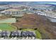 Aerial view of a new community near conservation land and lakes at 10374 Echo Dock Loop, San Antonio, FL 33576
