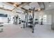 Fitness center with a variety of modern exercise equipment at 10374 Echo Dock Loop, San Antonio, FL 33576