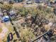 Aerial view of vacant land near buildings and a road at 14045 21St St, Dade City, FL 33525