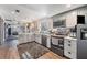 Spacious kitchen with modern appliances and farmhouse style at 14045 21St St, Dade City, FL 33525