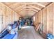 Interior of a storage shed with various items at 14045 21St St, Dade City, FL 33525