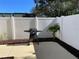 Small, private backyard with grill at 1799 N Highland Ave # 44, Clearwater, FL 33755