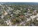 Aerial view of home in residential neighborhood at 2201 Park N St, St Petersburg, FL 33710