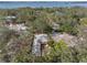 Aerial view of two houses with a shared backyard at 2201 Park N St, St Petersburg, FL 33710