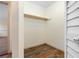 Spacious closet with wood flooring and shelving at 2201 Park N St, St Petersburg, FL 33710