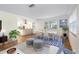 Open concept dining area with hardwood floors and stylish decor at 2201 Park N St, St Petersburg, FL 33710