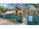 Unique home with a circular design, behind a fence at 2201 Park N St, St Petersburg, FL 33710