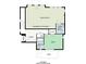 First floor plan showcasing a bedroom, bath, workspace, and patio at 2550 1St N Ave, St Petersburg, FL 33713