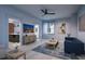 Spacious living room with hardwood floors and stylish furnishings at 2550 1St N Ave, St Petersburg, FL 33713