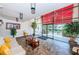 Bright condo lobby with seating area and large windows at 2587 Countryside Blvd # 6303, Clearwater, FL 33761