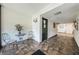 Building lobby with tiled floor and seating area at 2587 Countryside Blvd # 6303, Clearwater, FL 33761