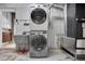 Laundry room with stacked washer and dryer at 266 Snell Isle Ne Blvd, St Petersburg, FL 33704