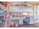 Organized home office with built-in desk and ample storage at 3019 124Th E Ave, Parrish, FL 34219